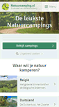 Mobile Screenshot of natuurcamping.nl